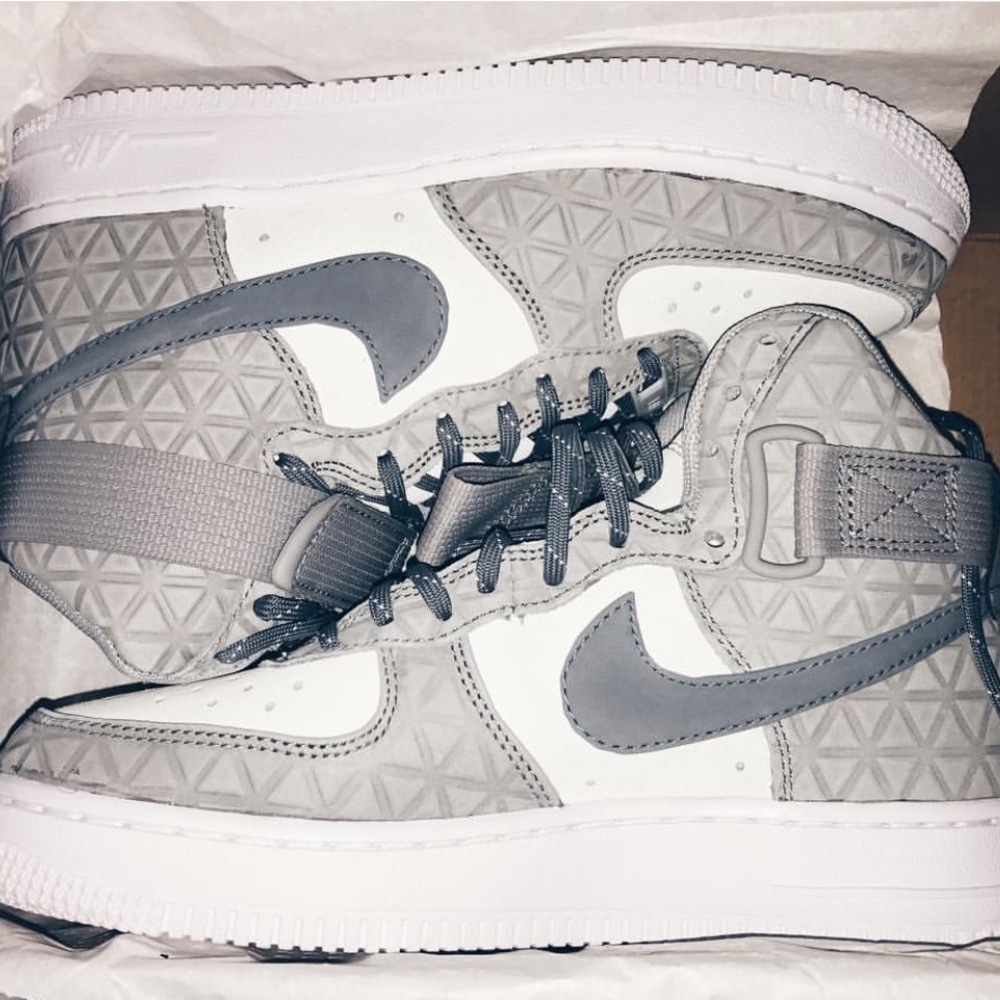 Nike Air Force 1 High | Grey Texture